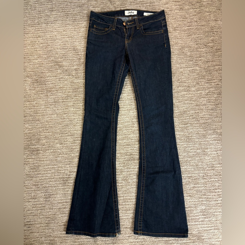 Dark Wash Flare Jeans - XL Length